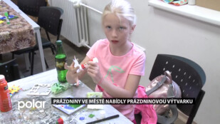 Prázdniny ve městě ve F-M nabídly prázdninovou výtvarku