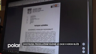 Dostavba Prodloužené Rudné je zase o krok blíže. Pokud to tak bude pokračovat, na podzim se staví