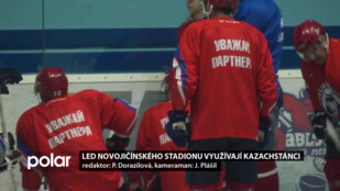 Led novojičínského stadionu využívají Kazachstánci, utkají se zde s mistrem Polska