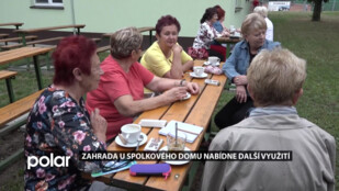 V Karviné otevřeli zahradu u Spolkového domu. Senioři už ví, jak ji využijí