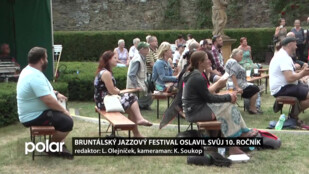 Bruntálský jazzový festival oslavil svůj 10. ročník. Na zámecké zahradě zazněly všechny odstíny jazzového žánru