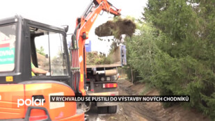 V Rychvaldu přibudou nové chodníky. Lidé už nebudou ohroženi projíždějícími auty