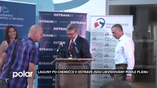 Dobrá zpráva pro Ostravany: laguny po chemičce jsou likvidovány podle plánu