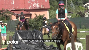 Ve Stonavě si děti užily týden u koní, stáj Akimarol pro ně připravila příměstský tábor