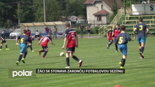 Žáci SK Stonava zakončili fotbalovou sezónu