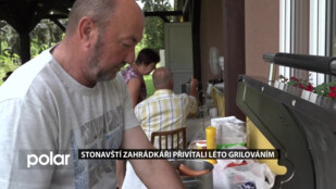 Stonavští zahrádkáři přivítali léto grilováním