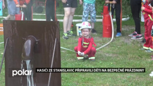 Hasiči ze Stanislavic připravili děti na bezpečné prázdniny