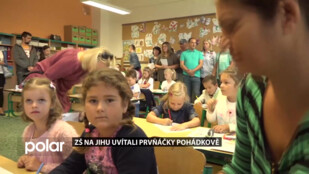 ZŠ na Jihu uvítali prvňáčky pohádkově