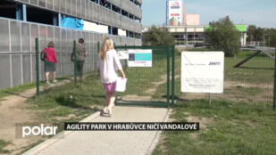 Agility park v Hrabůvce ničí vandalové