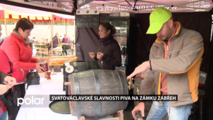 Svatováclavské slavnosti piva na Zámku Zábřeh