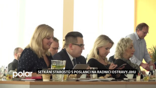 Setkání starostů s poslanci na radnici Ostravy-Jihu