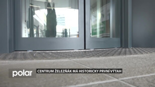 Centrum Železňák má historicky první výtah