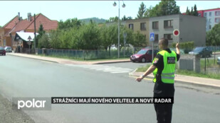 Strážníci mají nového velitele a nový radar, měřit rychlost začnou v listopadu