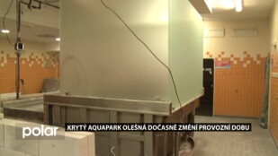 Odstávka v krytém aquaparku na Olešné. Víme, jak se změní provozní doba