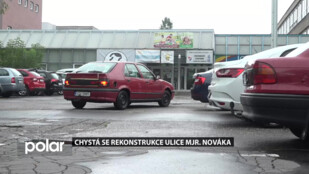 Už žádná nelegální parkovací místa. Nešvar vyřeší rekonstrukce ulice Mjr. Nováka