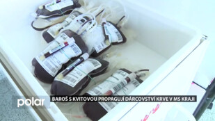 Baroš s Kvitovou propagují dárcovství krve. Krajská kampaň cílí na mladé lidi