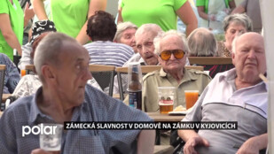 LÉTA BĚŽÍ: Zámecká slavnost v Domově Na zámku v Kyjovicích