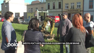 Nový Jičín počtvrté prodává pozemky na Dolní bráně. Investor musí postavit bytový dům