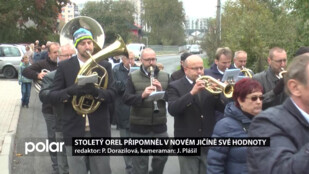 Stoletý Orel připomněl v Novém Jičíně své hodnoty, patří mezi ně pravda a poctivost