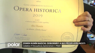 Zámek Kunín nadchl odborníky, přízeň mu na internetu dala najevo i veřejnost