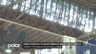 Zimní stadion v Novém Jičíně má děravou střechu, novou dostane příští rok