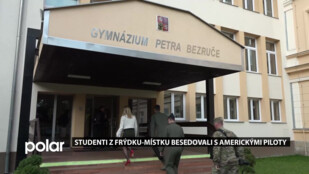 STUDUJ U NÁS: Američtí piloti besedovali se studenty ve Frýdku-Místku