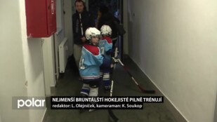 Nejmenší bruntálští hokejisté pilně trénují, HC Bruntál se rozrůstá