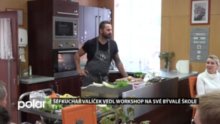 STUDUJ U NÁS: Šéfkuchař David Valíček vedl workshop ve 