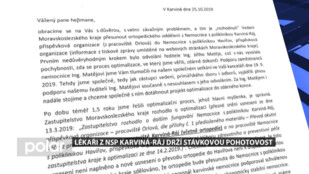 Stávková pohotovost v Karviné. Lékaři nesouhlasí s přesunem orlovské ortopedie do Havířova