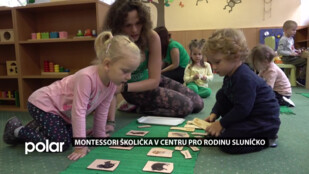 Malí předškoláci se v Montessori školce učí samostatnosti