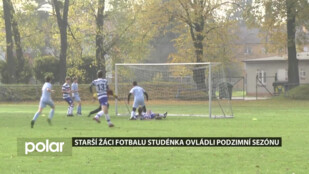 Starší žáci fotbalu Studénka ovládli podzimní sezonu