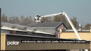 Tragédie v Petrovicích u Karviné. Vyšetřovatel hasičů se propadl střechou uhašené haly