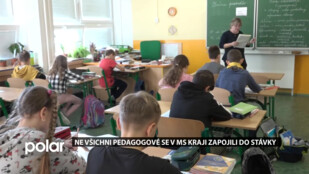 Stávka učitelů rozdělila společnost na dva tábory, některé školy se do stávky nezapojily