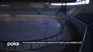 Po dlouhém čekání se hokejisté vrátili na domácí led