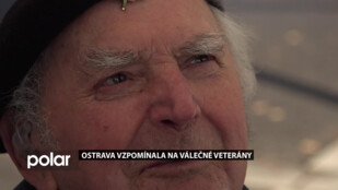 Ostrava vzpomínala na válečné veterány. Oslav se zúčastnil i veterán z Dunkerque