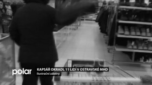 Kradl jako straka! Policisté dopadli ostravského kapsáře, usvědčily ho záběry z kamer