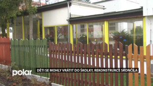 Novojičínské děti se mohly vrátit do školky, uvnitř je teplo a čerstvý vzduch