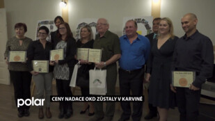 Štědrá Nadace OKD nadělovala, ceny posbíraly projekty v Karviné