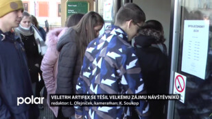 Veletrh Artifex se těšil velkému zájmu návštěvníků. Prezentovaly se desítky škol i firem