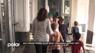 Bruntálské art fórum Těšíme se do školy přilákalo stovky předškoláků