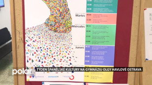 STUDUJ U NÁS: Týden španělské kultury na Gymnáziu Olgy Havlové v Ostravě