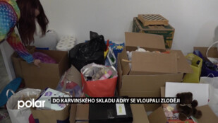 Studenti OPF Karviná uspořádali sbírku pro ADRU,  její sklad mezitím vykradli zloději