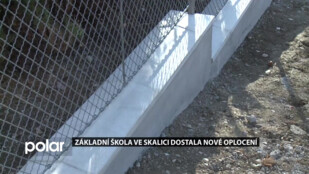 Základní škola ve Skalici dostala nové oplocení za více než 400 tisíc korun