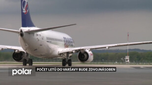 Do Varšavy se bude létat dvakrát častěji. Rozhodli o tom zastupitelé