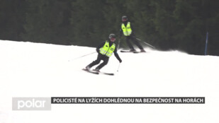 Policisté nafasovali lyže a vyrazili na hory. Beskydy a Jeseníky budou bezpečnější