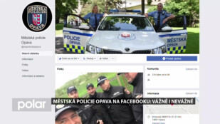 Městská policie Opava na Facebooku vážně i vtipně