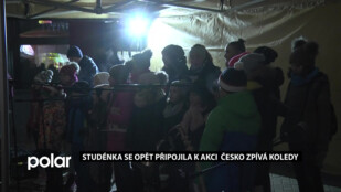 Téměř 200 občanů Studénky si spolu s dětmi ze SZUŠ Musicale zazpívalo známe koledy