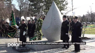 Rok od výbuchu v podzemí Dolu ČSM. Tragédii bude navždy připomínat Žulová slza