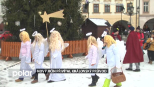 Nový Jičín přivítal královský průvod, který ohlásil 20. ročník dobročinné sbírky