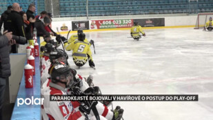 Parahokejisté bojovali v Havířově o postup do play-off